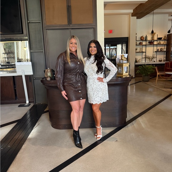 NADINE MERABI Sophie White Dress - Picture 3 of 3